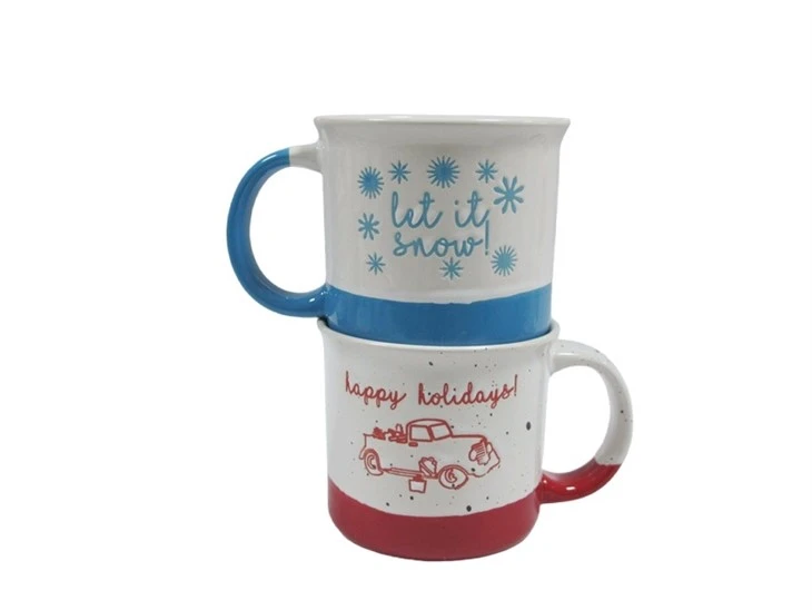 Stoneware Colored Coffee Mug