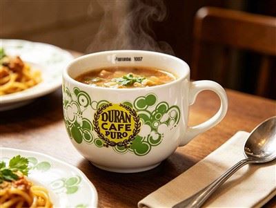 Велика керамичка шоља за супу